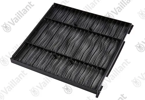 Vaillant Luftfilter mit Wellenstruktur, in rechteckiger Form, zur Luftreinigung in Klimaanlagen.
